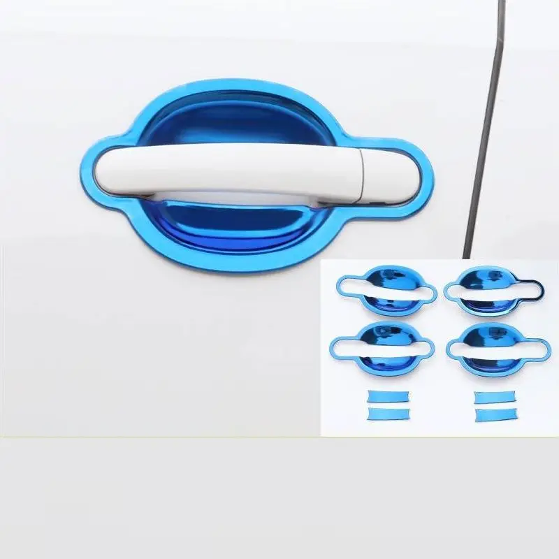 

Chromium Auto Decorative Handle Door Exterior Fashion Modification Trim Bright Sequins 12 13 14 15 16 17 18 FOR Volkswagen Jetta