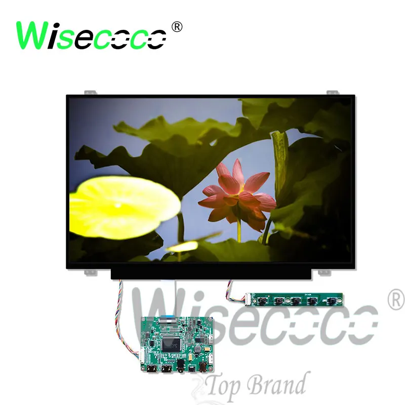 14 inch screen 1920*1080 FHD TFT LCD antiglare display N140HGE-EA1 with HDMI usb driver board for laptop notebook tablet - Цвет: full set