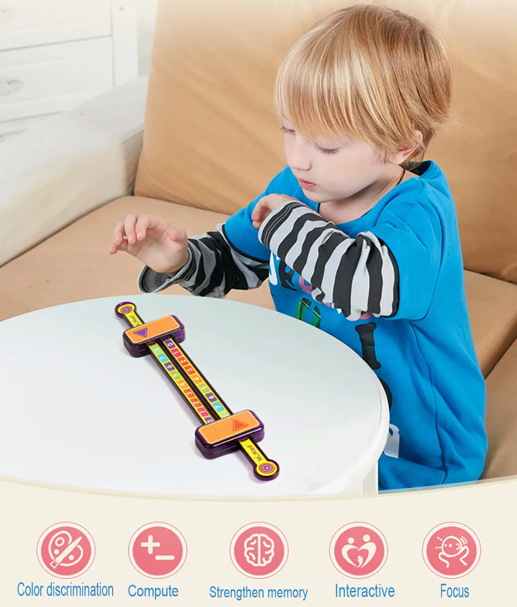 

Math Toys Digital Decomposition Ruler Pump Pulling Ruler Science Learn Educational Montessori Numbers Matching Kids Toy Gifts