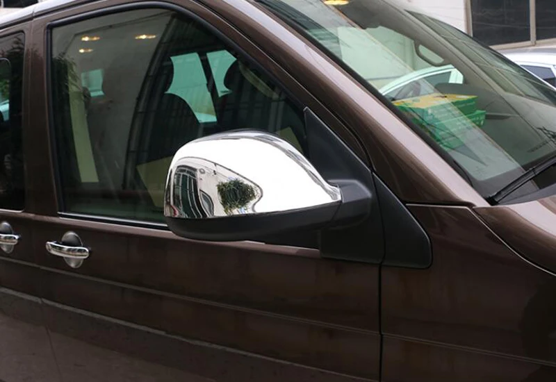 Для Volkswagen Transporter(T6) caravelle/Multivan- аксессуары ABS Chrome заднего Дверь зеркала Обложка отделка 2 шт