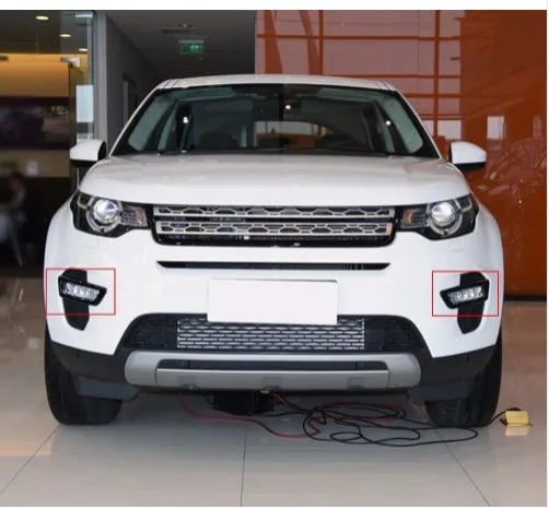 2 шт. накладки на передние противотуманные фары для Land Rover Discovery Sport 2015 2016