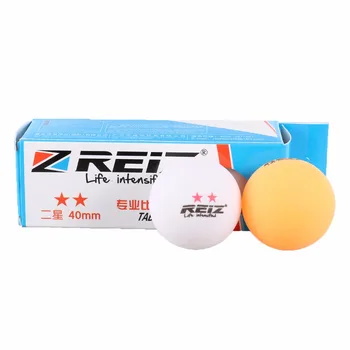 

3 Balls/Box Newest 2-Star D40+ Table Tennis Balls New Material Plastic Poly Ping Pong Balls RZ1812
