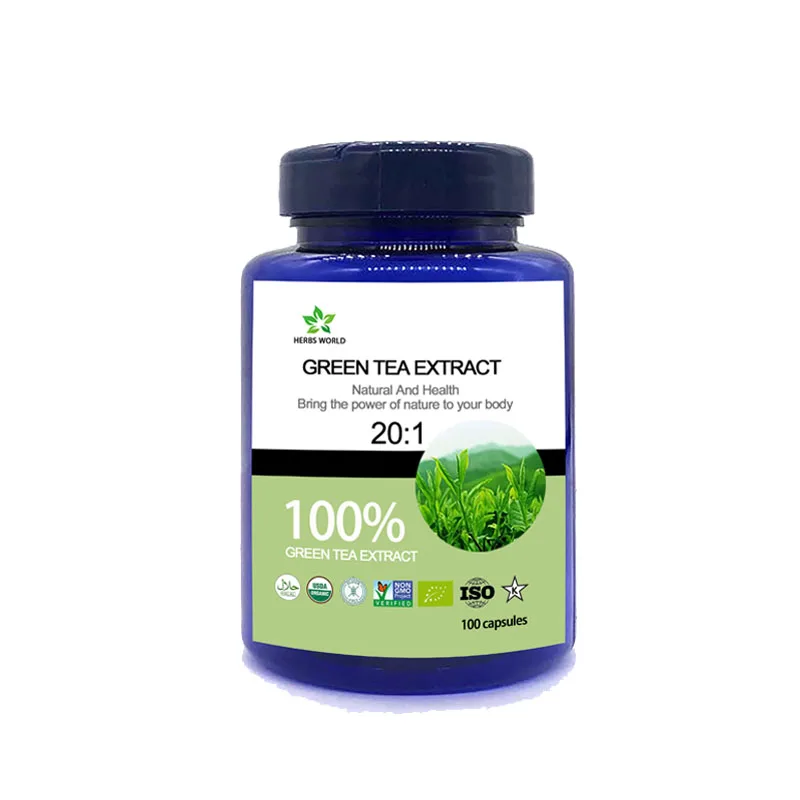 

Natural Green Tea Extract 100pcs/bottle 100% Green Tea Extract