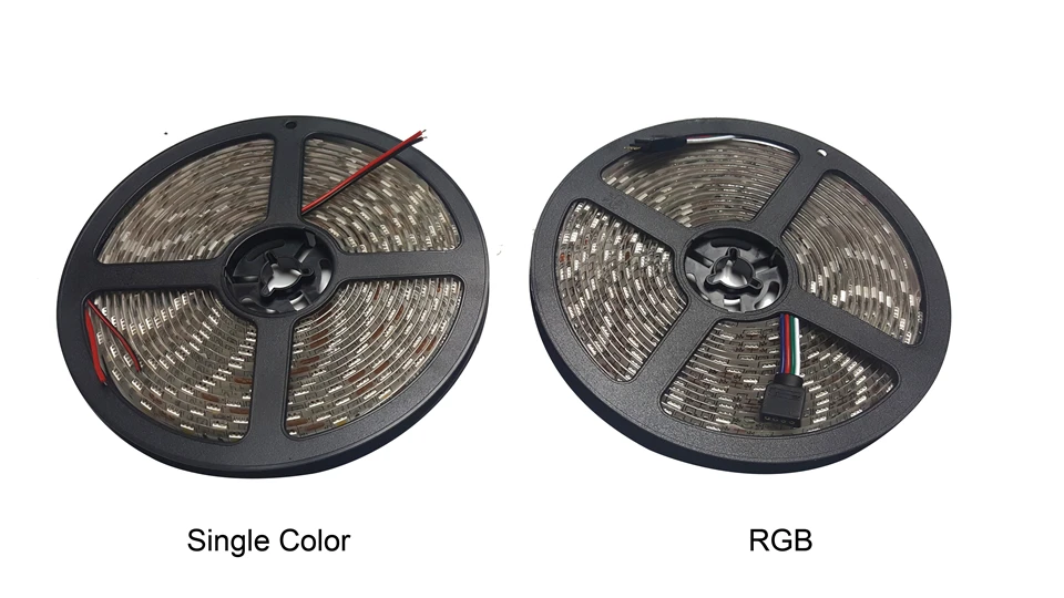 Светодиодные ленты DC12V 2835 5050 SMD 5 м/лот 60 Светодиодный s/m ip65 Водонепроницаемый теплый белый/RGB/красный /синий/зеленый Гибкие светодиодный свет