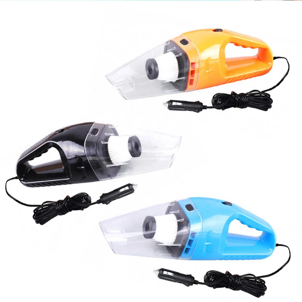 120W Portable Lightweight Car Vacuum Cleaner High Power DC 12V Handheld