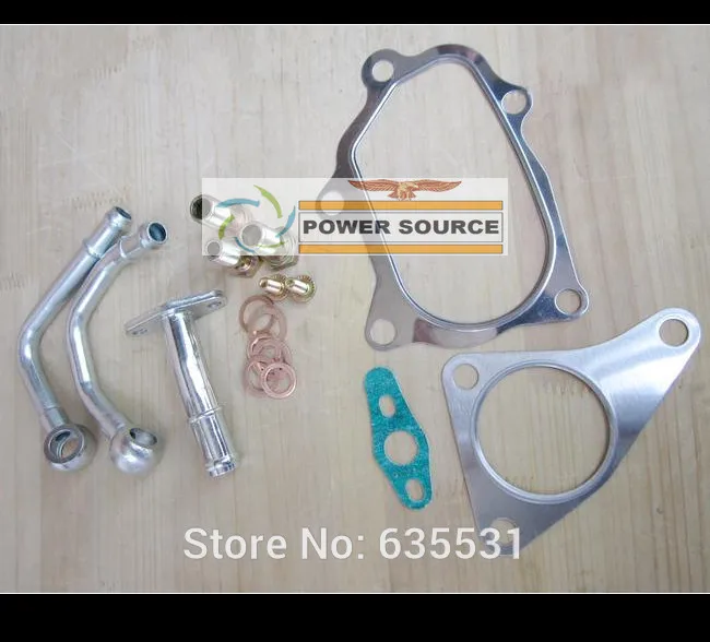 TD05 20G TD05-20G TD05-20G-8 Turbo Turbocharger For SUBARU Impreza WRX STI Turbine Engine EJ20 EJ25 MAX HP 450HP 5 bolts with gaskets pipe (6)