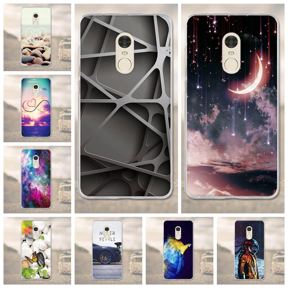 

For Xiaomi Redmi Note 4 Covers 3D Relief Case For Xiaomi Redmi Note 4 5.5" Case For Redmi Note 4 Pro Prime Soft Silicone Cover