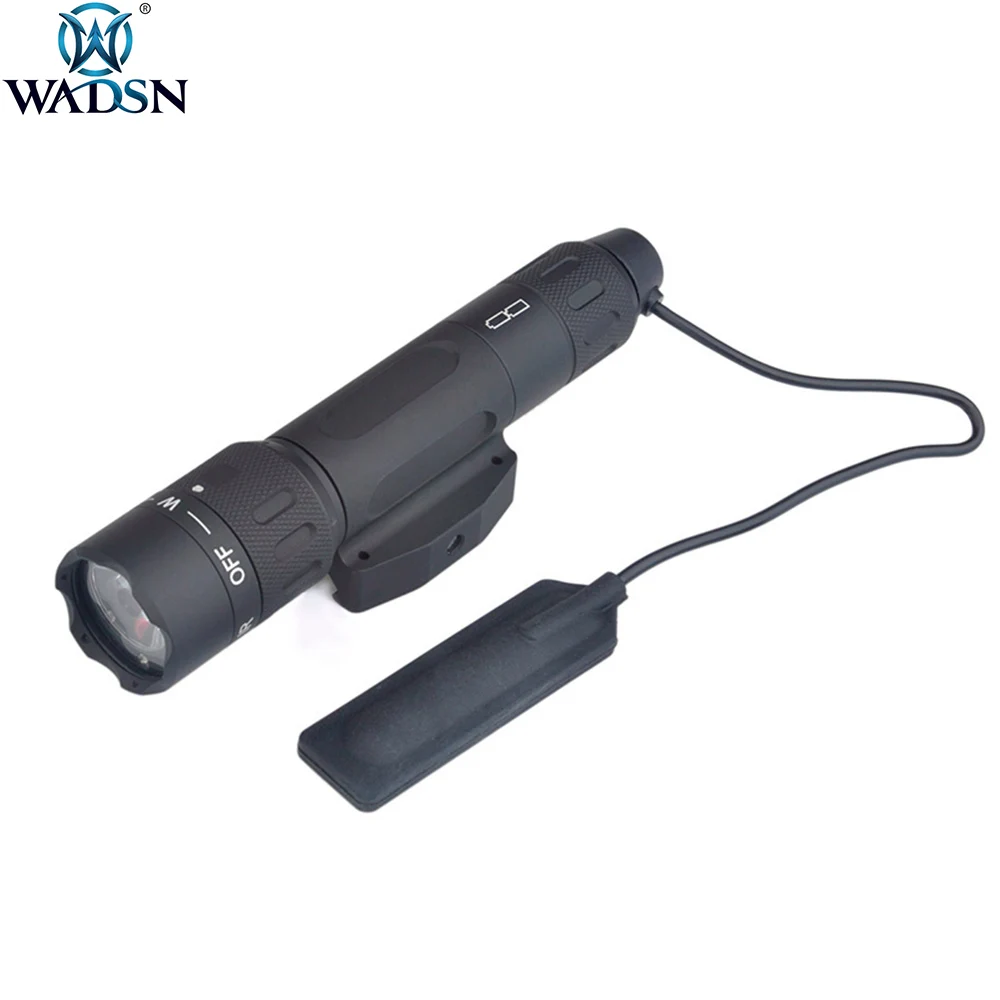 

WADSN WMX200 Tactical Gun Light IR Laser LED Airsoft Strobe Light Weapon Scout Flashlight Rifle IR Hunting Flashlight