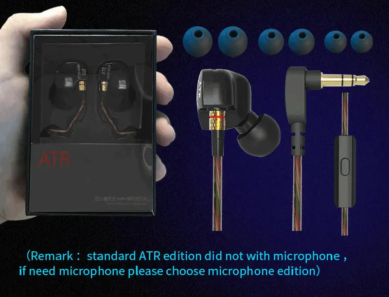 Earphone KZ ATR headphone (11)