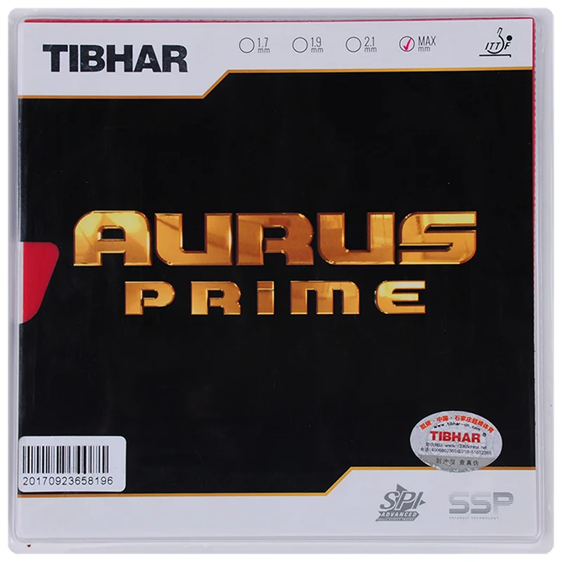 

Original Tibhar Aurus Prime Select Table Tennis Rubber Pimples In Pips-in Ping Pong Sponge Tenis De Mesa