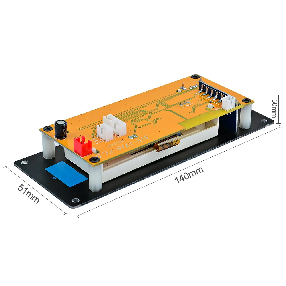 AIYIMA 2.1 Bluetooth Decoder Board 12V MP3 Player Lossless Decoding Module Support APP AUX FM For Amplifiers Board Home Theater