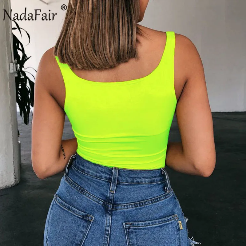Nadafair مثير داخلية النيون المرأة ساحة طوق قبالة الكتف عارية الذراعين الصيف الجسم قمم فام Bodycon حللا Nadafair مثير داخلية النيون المرأة ساحة طوق قبالة الكتف عارية الذراعين الصيف الجسم قمم فام Bodycon حللا