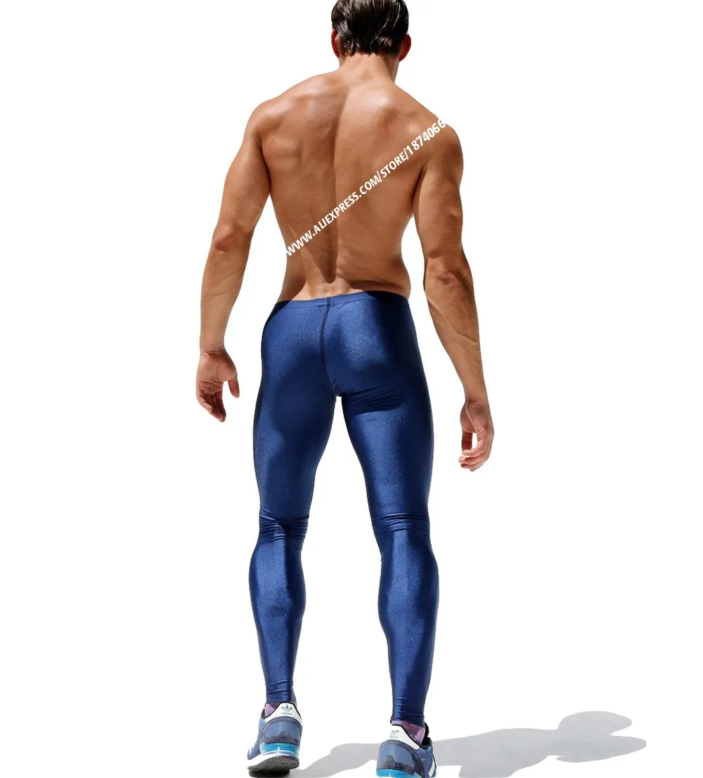 Aimpact Sexy Fashion Skinny Men Sport Pants Athletic Slim Fitted Running Men's Pants Gym Sexy Tight Causal Sweatpants AQ15 (15)