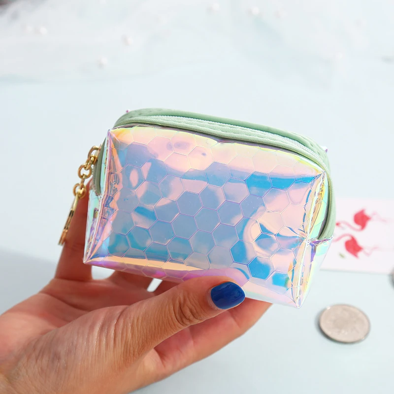 Clear Coin Purses Card Key Credit Holder Wallet Girls Zipper Mini Cartoon Waterproof Bag Cartoon Change Kids Coin Pouch