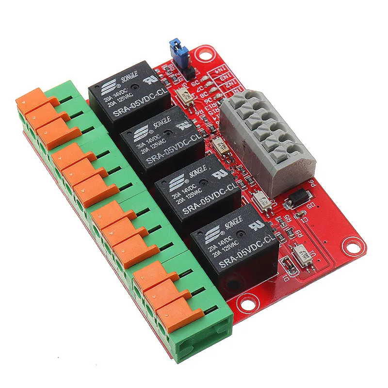 Новый 4/8 канал 20A релейный модуль управления для Arduino UNO R3 Raspberry Pi|Интегральные