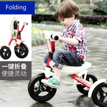 

1-3 Years Old Baby Trike with Foot Pedal Kids Driving Bike Kids Activity Product Baby Tricycle Bike Scooter Baby Walker Car