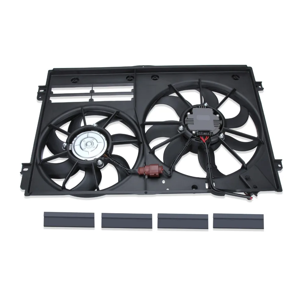 

COOLER FAN ELECTRIC DOUBLE FAN FAN MOTOR FOR VOLKSWAGEN AUDI GOLF PASSAT TOURAN CADDY