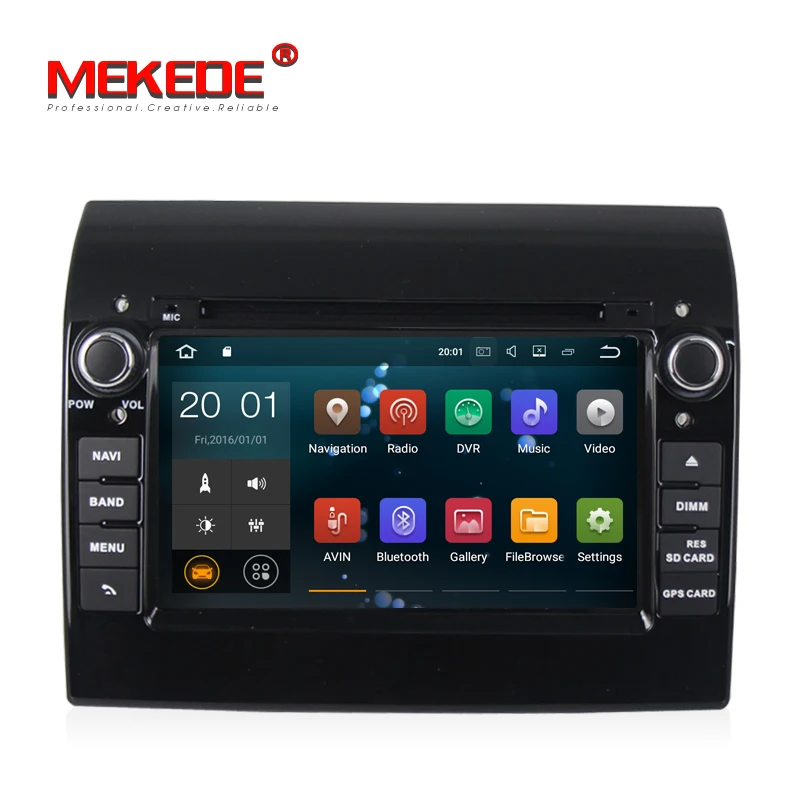 Discount 7" Android7.1 Auto Radio Car DVD Player GPS Navigation Multimedia Stereo For Fiat Ducato 2008-2015 CITROEN Jumper PEUGEOT Boxer 2
