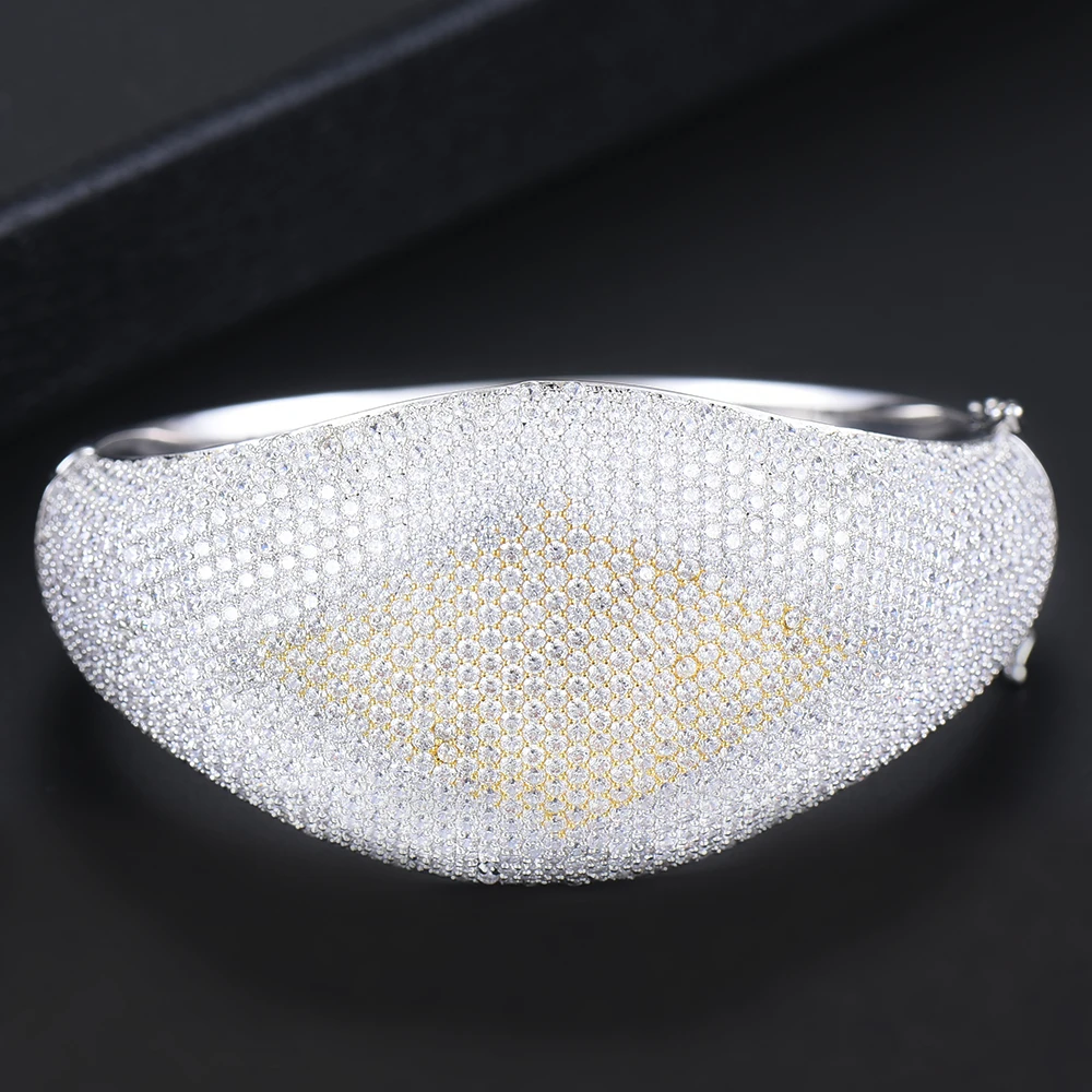 Новая мода роскошный модный Полный AAA микро кубический цирконий Романтический