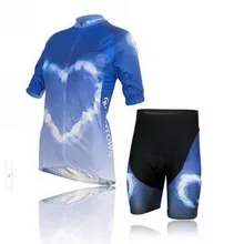 XINTOWN, Женские pro велосипедные майки, шорты, наборы, в форме сердца, для велоспорта, короткие костюмы, Ropa Ciclismo, для велоспорта, mtb, топ, нижняя часть, костюмы