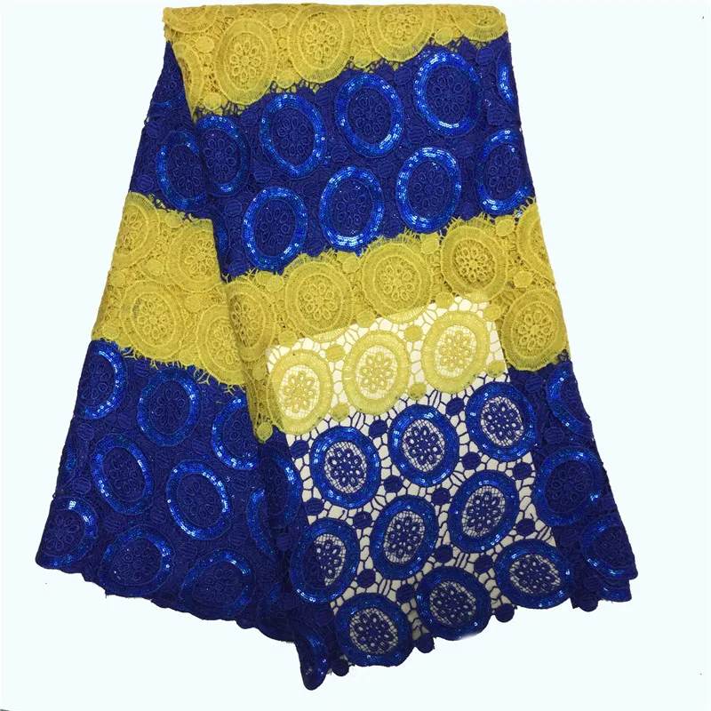 

african lace fabric 2017 high quality lace nigerian lace fabrics cord lace with shining sequnence for wedding dress
