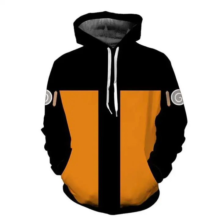 

New Kids Anime Hooded Cool Naruto Uzumaki Naruto 3d sweatshirt Hoodies Men women Fashion Street Jacket Hoodie Top