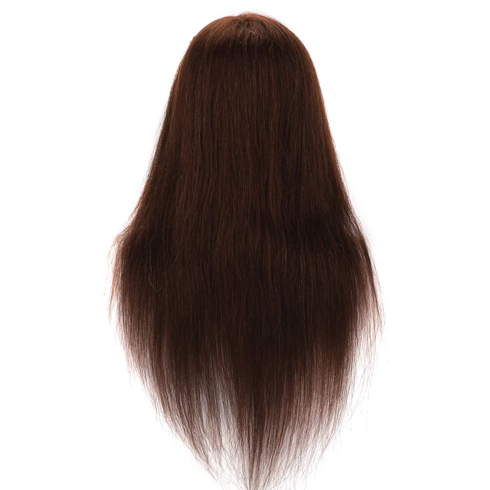  Neverland Dispatch 100% Real Animal Hair Training Head Mannequin For Hairdresser Hairdressing Manne