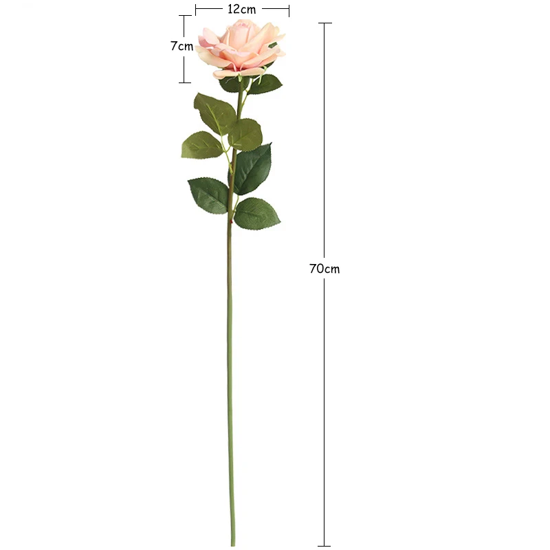 JAROWN увлажняющая Роза из латекса, настоящее прикосновение, искусственный цветок, украшение дома, Флорес, свадебный цветок на стену, сделай сам, искусственный цветок, Декор