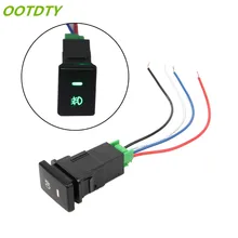 OOTDTY DC 12V передний противотуманный светильник кнопочный переключатель 4 провода кнопка для Toyota Camry Prius Corolla