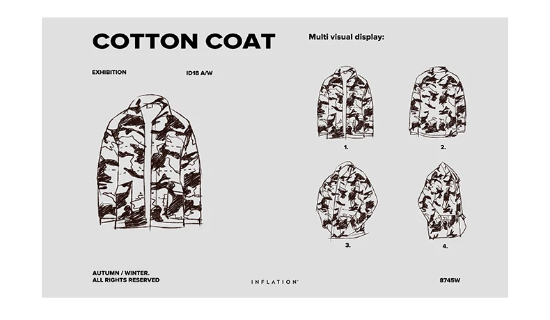 Camouflage Down Jacket