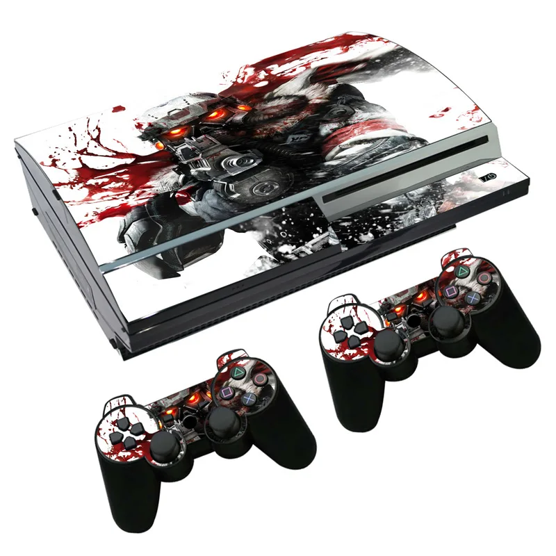 Free drop shipping Skin Sticker For PS3 Playstation 3 fat Console