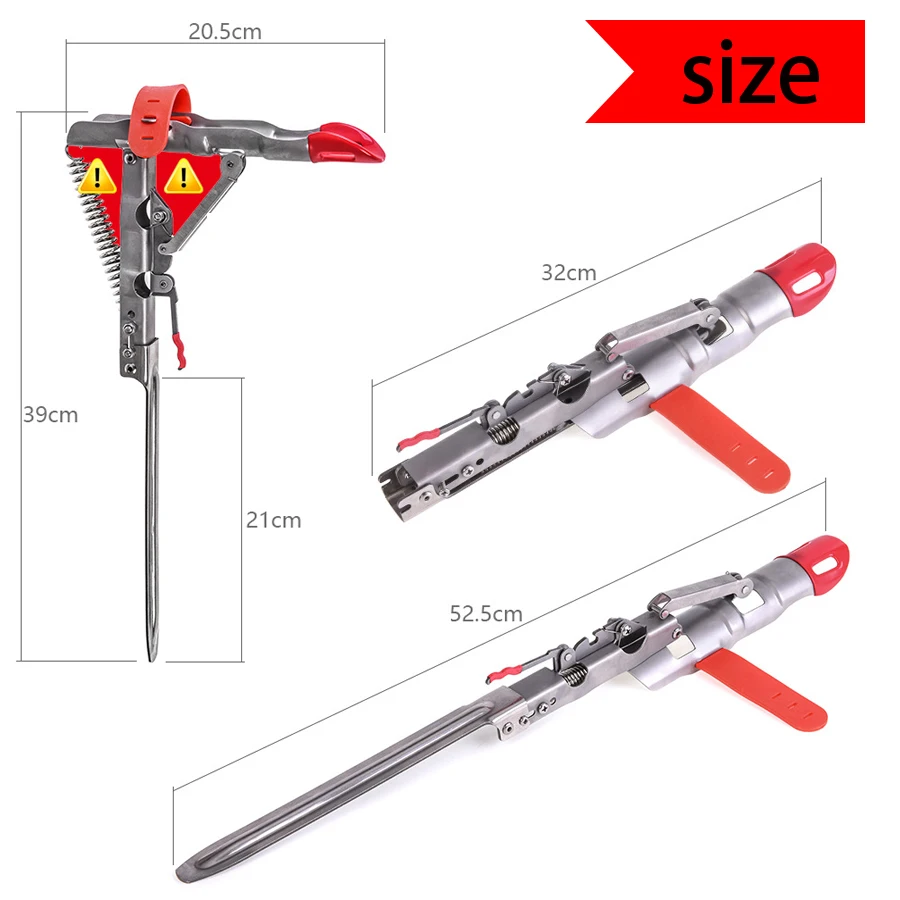 Новинка, нержавеющая сталь, автоматические пружинные удочки, держатели, Регулируемая чувствительность, складной держатель для удочки 375 г
