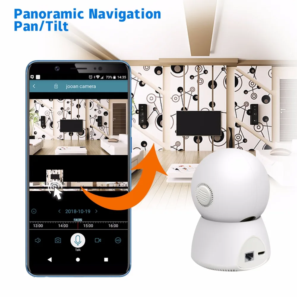 1080P Wifi Camera Home Security IP Camera Mini Network HD Video Surveillance IR Cut Night Vision Smart CCTV Camera Baby Monitor