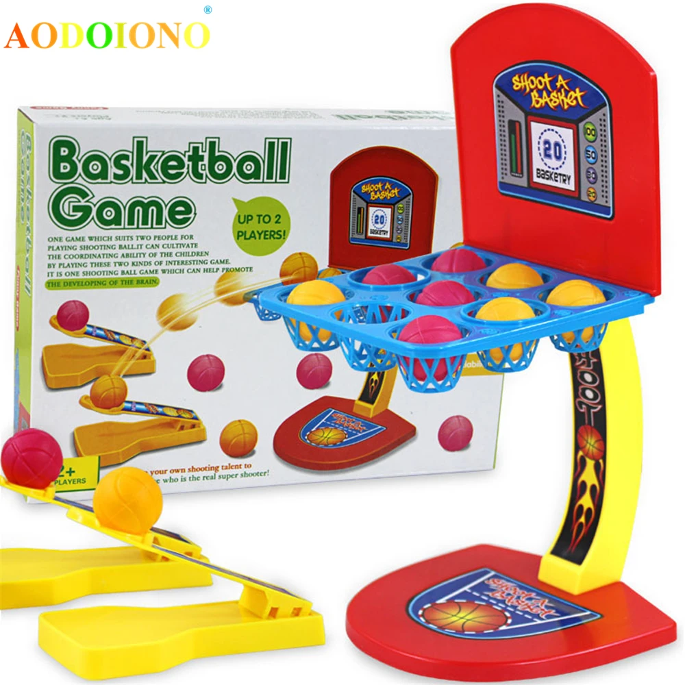 Up To 2 Player Mini Basketball Games Shooting Board Game Learning Education Math Toys Marble Game Plastic Sensory Boy Girl Toys|Toy Sports| - Aliexpress