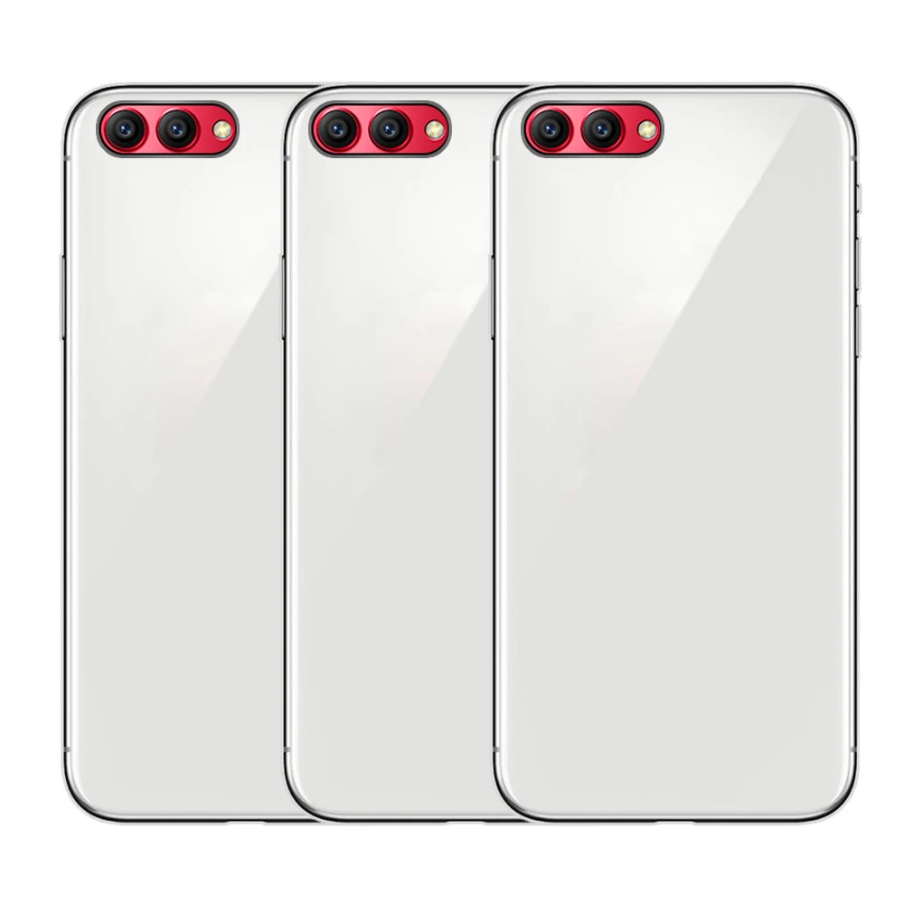 Подходит для Huawei Honor v10 силиконовый мягкий прозрачный Анти-осенний Простой Чехол