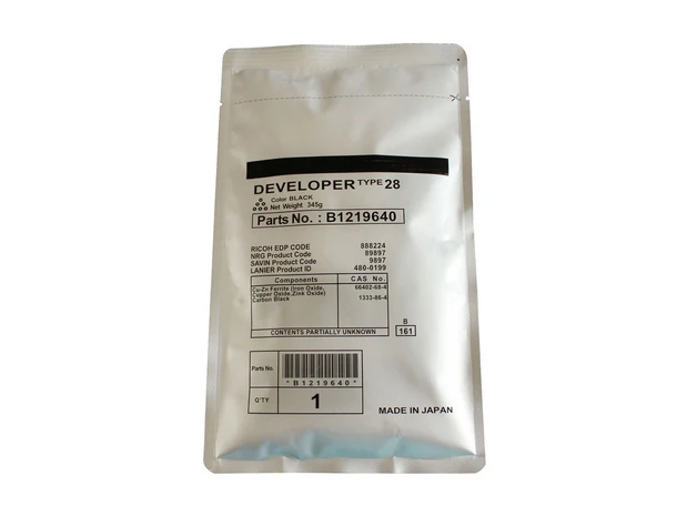 

1 Pcs Type 28 Original Developer For Ricoh AF 2015 2016 2018 2020 3025 3030 MP 1600 2000 2500 2510 2550 3010 3350 Copier Parts