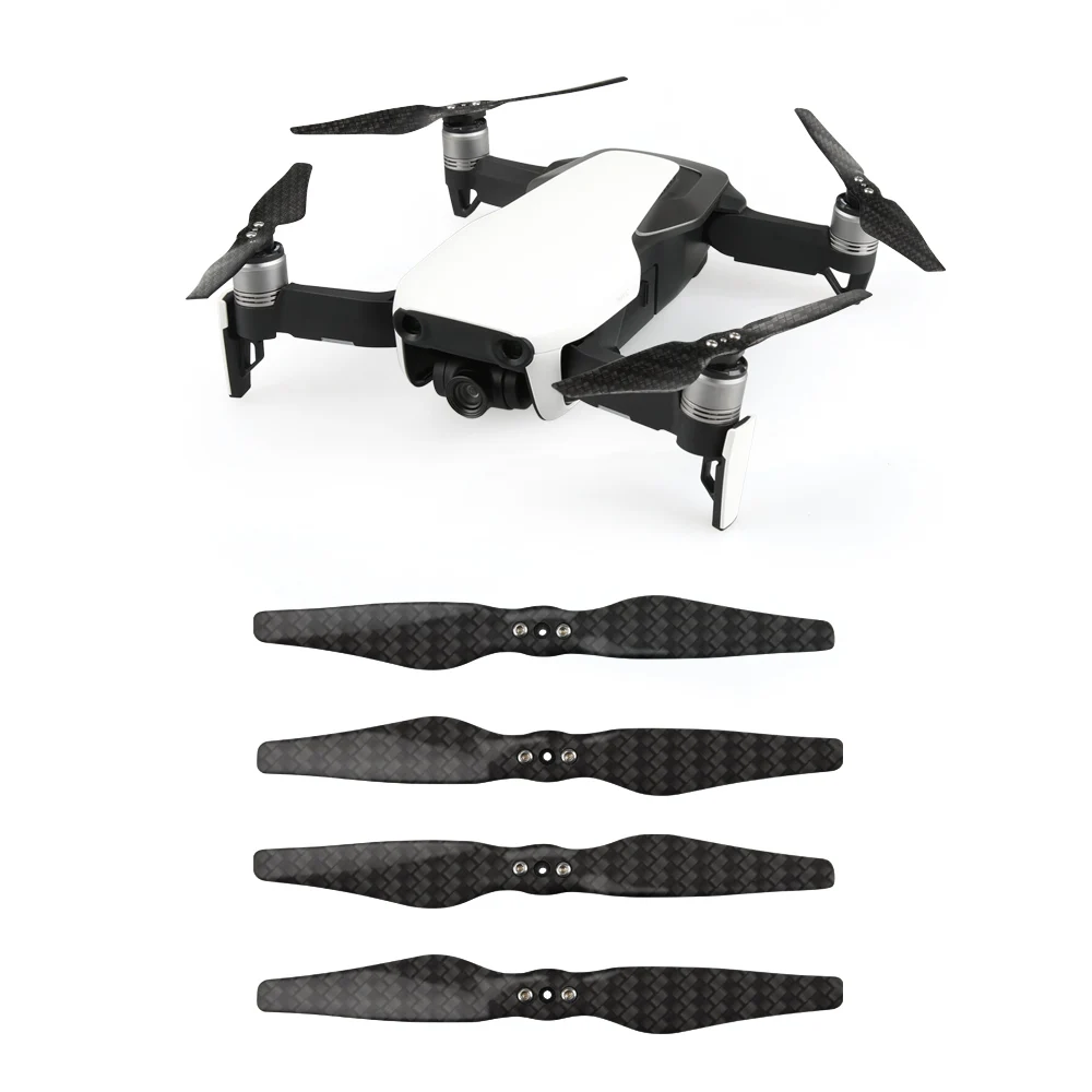 Voucher Chance for  2 Pairs/Set Full Carbon Fiber Propellers For DJI Mavic Air Drone Parts Accessories 5332S Propeller 