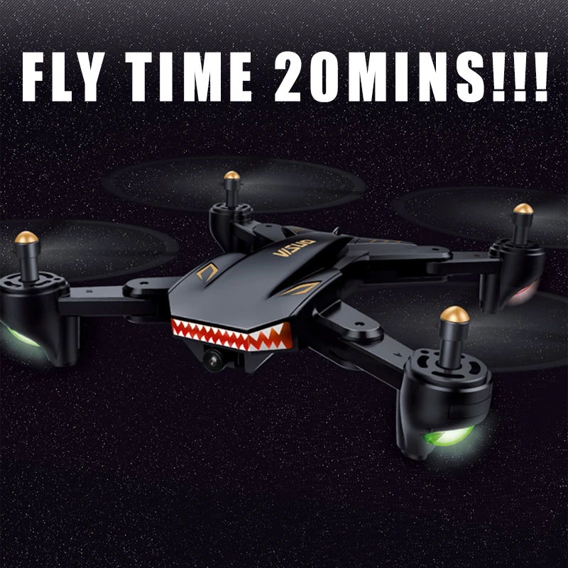 

XS809 PFV RC Quadcopter Drone with HD Wide Angle Camera 720P XS809S long action time 20 minutes Hover Foldable Helicopter Toy