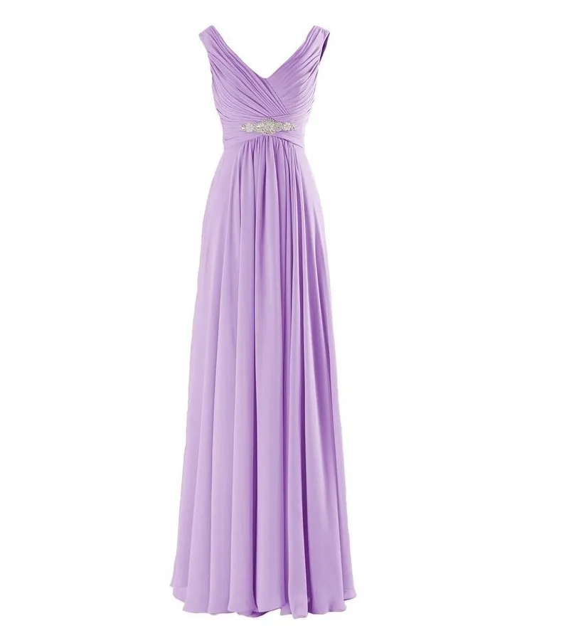 lavender chiffon dress