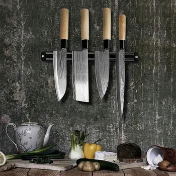 

Asepsis Hang Knife Rest Plastic Knife Shelf Eco-friendly Magnet Kitchen Gadgets Cutters Accessories