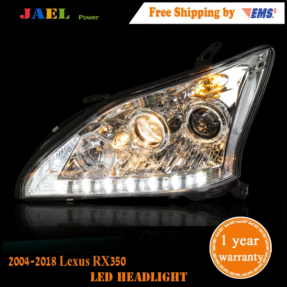 

AKD Car Styling for Lexus RX350 Headlights 2004-2008 RX350 LED Headlight LED DRL Bi Xenon Lens High Low Beam Parkingow Beam