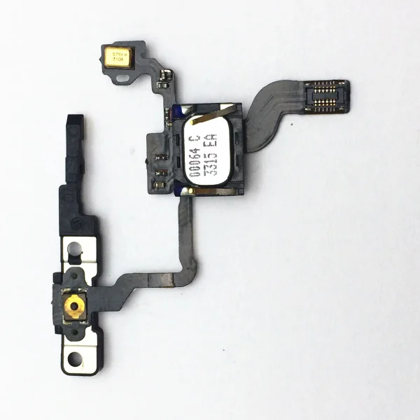 100% новая Замена для iPhone 4 г Мощность кнопка шлейф ленты света Сенсор