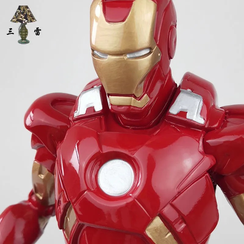 Marvel Мстители Бесконечность войны Железный человек Mark 7 ПВХ Фигурки игрушечные лошадки