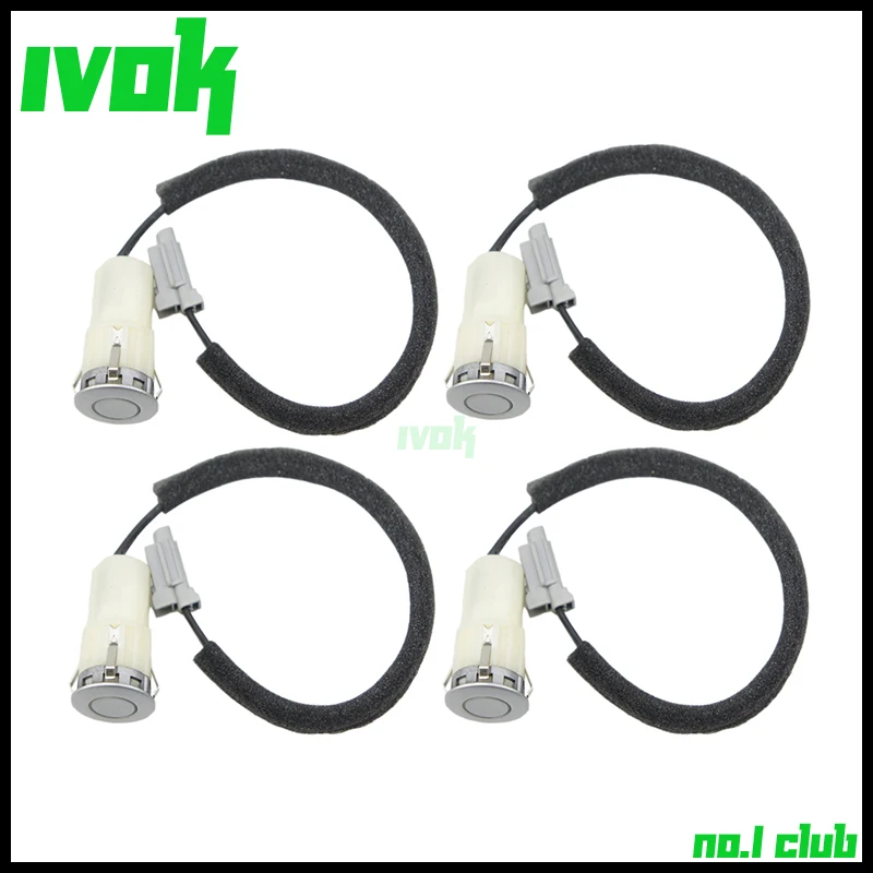 4Pcs/lot Car Reverse Sensors For Toyota RAV4 2.4L Highlander RAV4 Black
