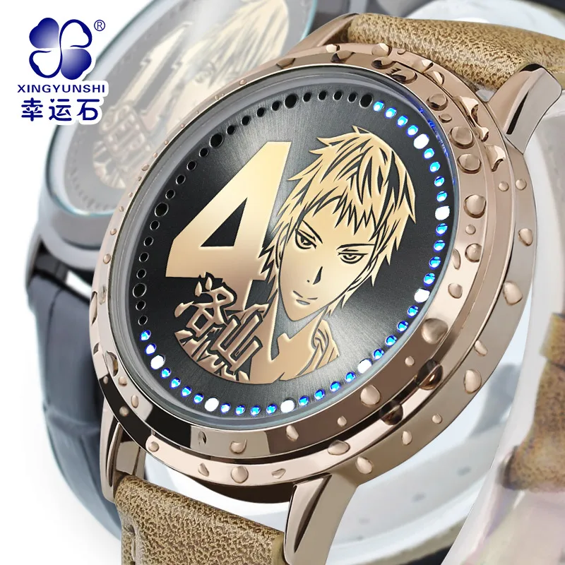 Kuroko no basket anime Kagami waterproof touch screen watch