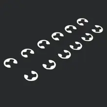12pcs 02037 E Clip 2 5 For HSP 1 10 RC Car Spare Parts Replacement Hardware