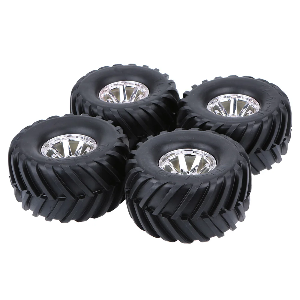 4 шт./компл. 1/10 шины для грузовиков Traxxas tiiya HPI Kyosho RC Monster Car | Игрушки и хобби