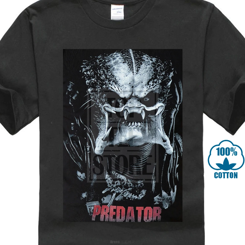 Predator 1987 Film Poster T Shirtin TShirts from Men's Clothing on