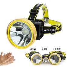 Мини USB Перезаряжаемый светодиодный налобный фонарь с датчиком движения, головной светильник, лампа на открытом воздухе для езды на велосипеде, рыбалки, кемпинга, мигающий светильник фонарь