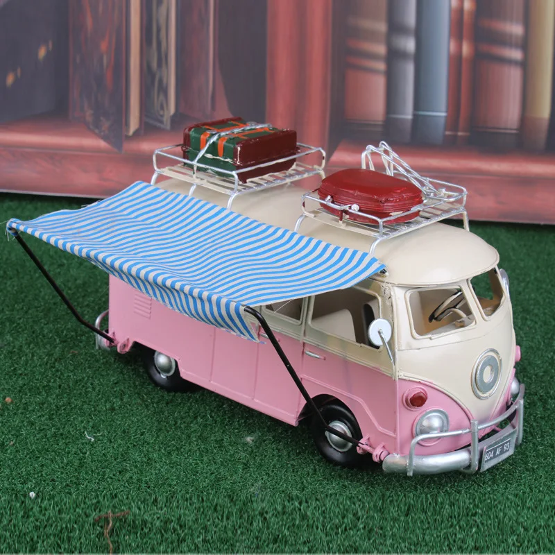 Винтажная роскошная модель Caravan для немецкого бренда Игрушечная Onibus ретро ручная